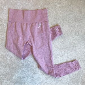 Gymshark high-rise vital seamless cropped leggings